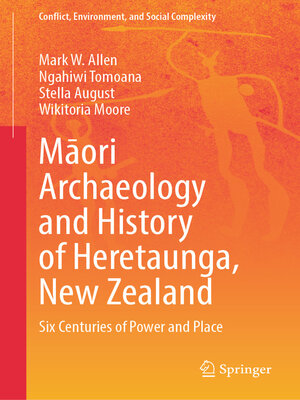 cover image of Māori Archaeology and History of Heretaunga, New Zealand